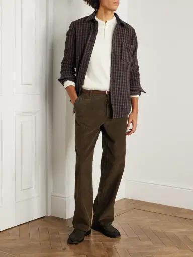 Portuguese Flannel Straight-Leg Cotton-Corduroy Trousers - Men | Thumbnail 2 Portuguese Flannel Straight-Leg Cotton-Corduroy Trousers - Men | Thumbnail 2