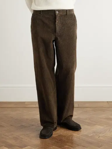 Portuguese Flannel Straight-Leg Cotton-Corduroy Trousers - Men | Thumbnail 3 Portuguese Flannel Straight-Leg Cotton-Corduroy Trousers - Men | Thumbnail 3