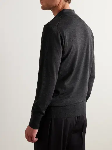 MR P. Merino Wool Polo Shirt - Men | Thumbnail 4