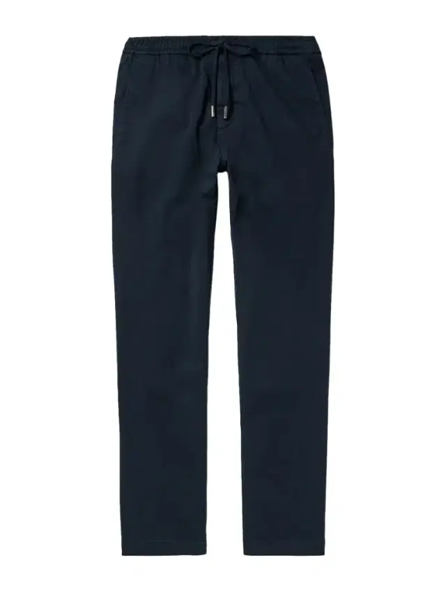 MR P. Straight-Leg Cotton-Blend Twill Drawstring Trousers - Men