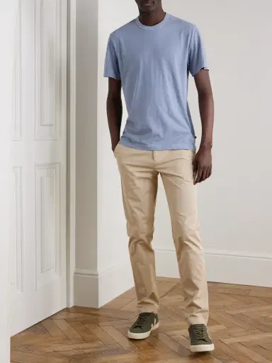 James Perse Combed Cotton-Jersey T-Shirt - Men | Thumbnail 2