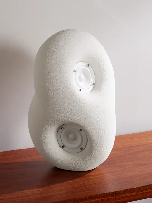TRANSPARENT SPEAKER Acoustic Sculpture Jesmonite Speaker - Men