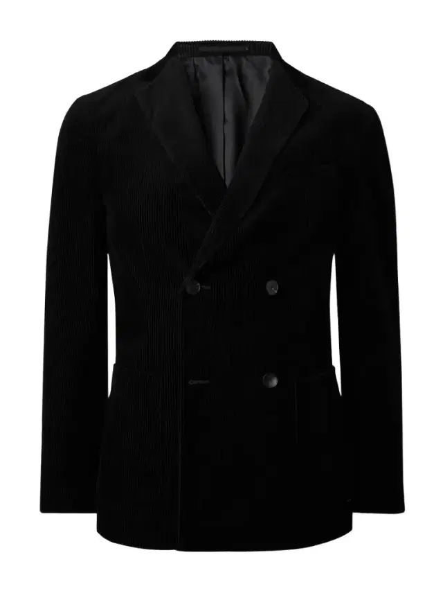 MR P. Double Breasted Cotton and Cashmere-Blend Corduroy Blazer - Men