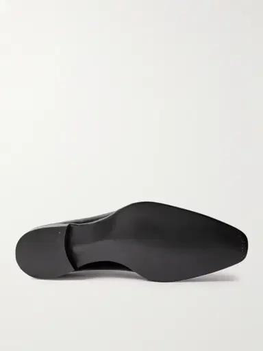 George Cleverley Merlin Whole-Cut Patent-Leather Oxford Shoes - Men | Thumbnail 3