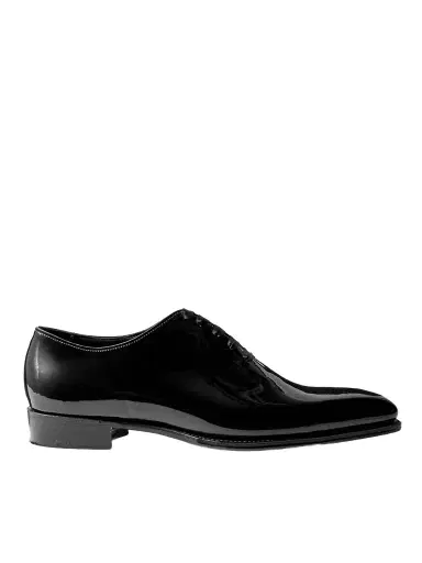 George Cleverley Merlin Whole-Cut Patent-Leather Oxford Shoes - Men | Thumbnail 1