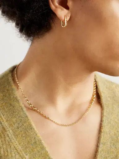 Foundrae 18-Karat Gold Citrine Single Earring - Men | Thumbnail 4 Foundrae 18-Karat Gold Citrine Single Earring - Men | Thumbnail 4