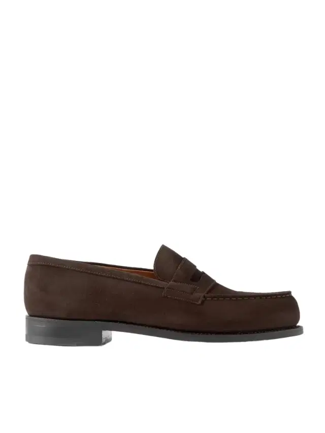 180 Moccasin Suede Penny Loafers - Men