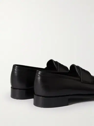 George Cleverley Bradley II Leather Penny Loafers - Men | Thumbnail 5