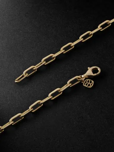 Sydney Evan Gold, Onyx and Diamond Chain Necklace - Men | Thumbnail 3 Sydney Evan Gold, Onyx and Diamond Chain Necklace - Men | Thumbnail 3