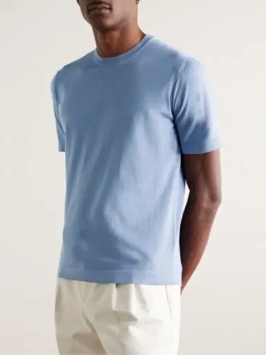 Loro Piana Cotton-Jersey T-Shirt - Men | Thumbnail 3