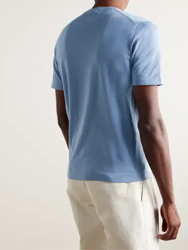 Loro Piana Cotton-Jersey T-Shirt - Men | Thumbnail 4