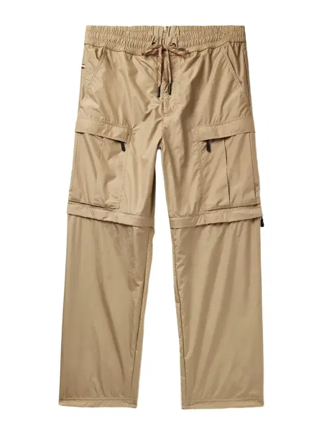 Moncler Grenoble Straight-Leg Convertible Ripstop Drawstring Cargo Trousers - Men