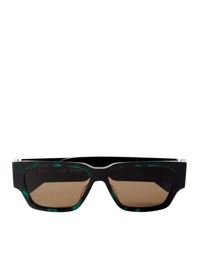DIOR Eyewear CD Diamond S5I D-Frame Tortoiseshell Acetate and Silver-Tone Sunglasses - Men