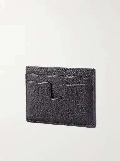 Tom Ford Full-Grain Leather Cardholder - Men | Thumbnail 2 Tom Ford Full-Grain Leather Cardholder - Men | Thumbnail 2