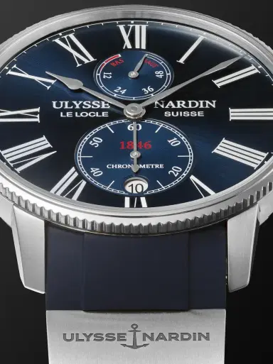 Ulysse Nardin Marine Torpilleur Automatic Stainless Steel Watch, Ref. 1183-310-3/43 - Men | Thumbnail 6 Ulysse Nardin Marine Torpilleur Automatic Stainless Steel Watch, Ref. 1183-310-3/43 - Men | Thumbnail 6