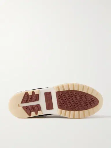Loro Piana 360 Flexy Walk Leather-Trimmed Knitted Wish® Wool Sneakers - Men | Thumbnail 3 Loro Piana 360 Flexy Walk Leather-Trimmed Knitted Wish® Wool Sneakers - Men | Thumbnail 3