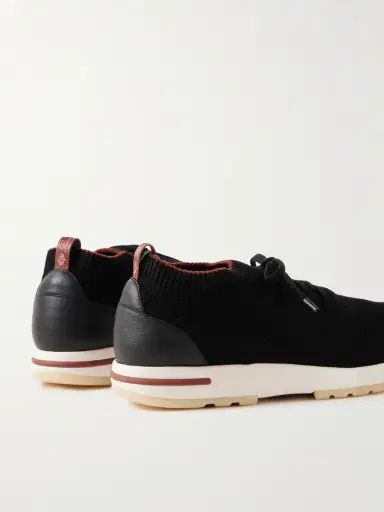 Loro Piana 360 Flexy Walk Leather-Trimmed Knitted Wish® Wool Sneakers - Men | Thumbnail 5 Loro Piana 360 Flexy Walk Leather-Trimmed Knitted Wish® Wool Sneakers - Men | Thumbnail 5