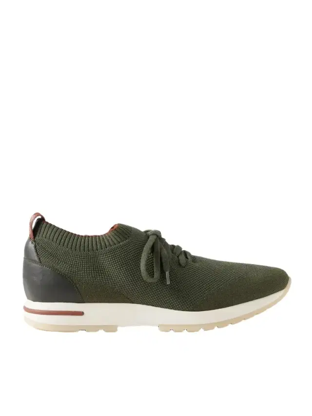 360 Flexy Walk Leather-Trimmed Wish® Wool Sneakers - Men