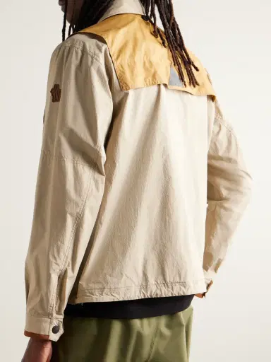 Moncler Grenoble Combal Logo-Appliquéd Alcantara®-Trimmed Layered Ripstop Jacket - Men | Thumbnail 4 Moncler Grenoble Combal Logo-Appliquéd Alcantara®-Trimmed Layered Ripstop Jacket - Men | Thumbnail 4