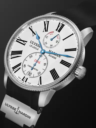 Ulysse Nardin Marine Torpilleur Automatic Stainless Steel Watch, Ref. 1183-310-7M/40 - Men | Thumbnail 4 Ulysse Nardin Marine Torpilleur Automatic Stainless Steel Watch, Ref. 1183-310-7M/40 - Men | Thumbnail 4