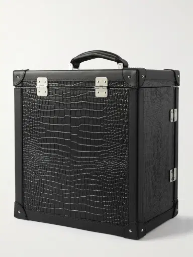 Rapport London Brompton Croc-Effect Leather Accessory Trunk - Men | Thumbnail 3 Rapport London Brompton Croc-Effect Leather Accessory Trunk - Men | Thumbnail 3