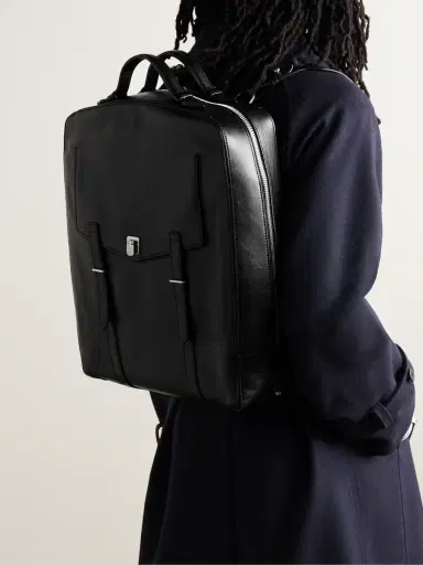 Métier Rider Full-Grain Leather Backpack - Men | Thumbnail 2 Métier Rider Full-Grain Leather Backpack - Men | Thumbnail 2