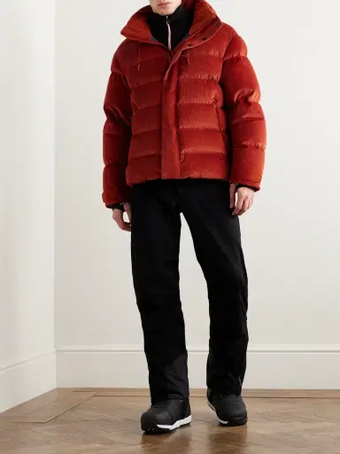 Zegna Straight-Leg Padded Ski Pants - Men | Thumbnail 2