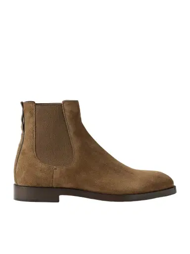 Zegna Torino Suede Chelsea Boots - Men | Thumbnail 1 Zegna Torino Suede Chelsea Boots - Men | Thumbnail 1