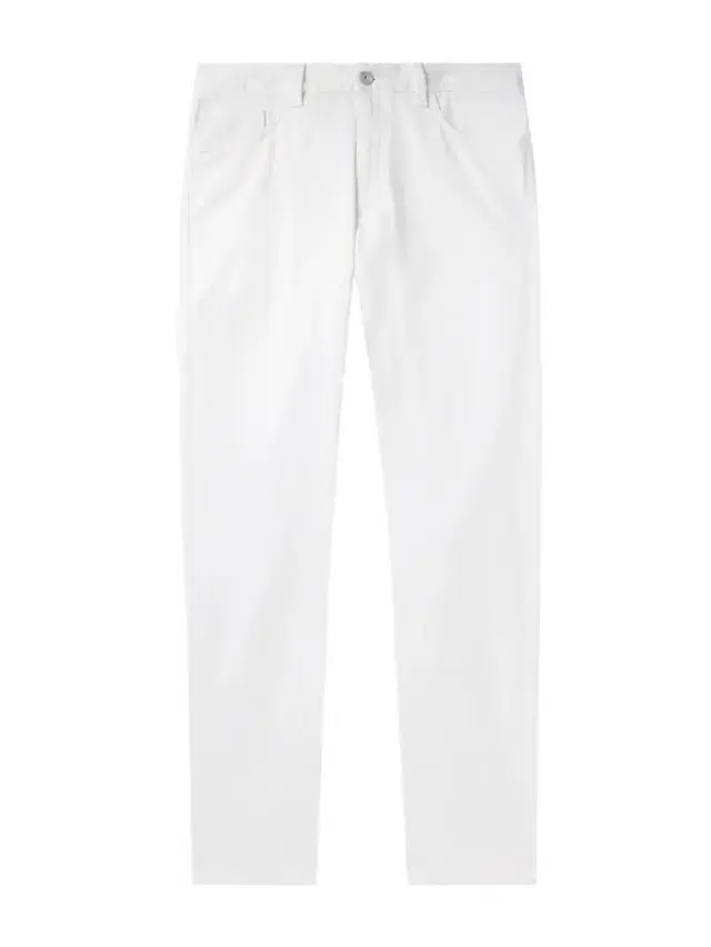 Leather-Trimmed Straight-Leg Jeans - Men