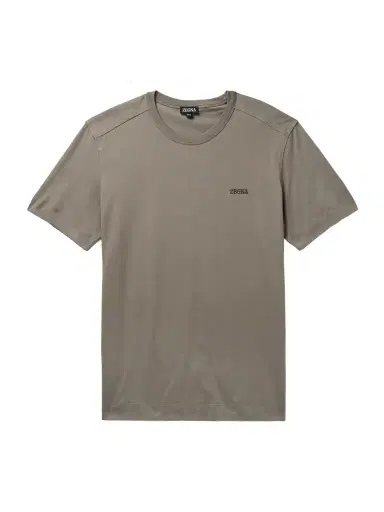 Zegna Slim-Fit Logo-Embroidered Cotton-Jersey T-Shirt - Men | Thumbnail 1 Zegna Slim-Fit Logo-Embroidered Cotton-Jersey T-Shirt - Men | Thumbnail 1
