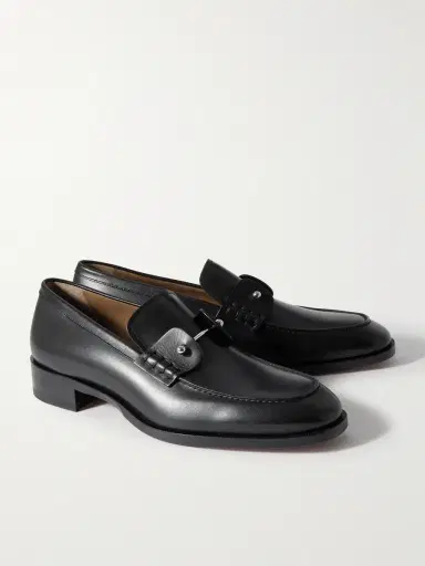 Christian Louboutin Chambelimoc Leather Loafers - Men | Thumbnail 4 Christian Louboutin Chambelimoc Leather Loafers - Men | Thumbnail 4