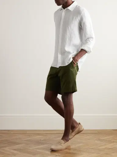 Orlebar Brown Justin Linen Shirt - Men | Thumbnail 2 Orlebar Brown Justin Linen Shirt - Men | Thumbnail 2