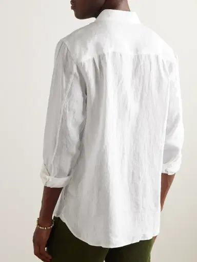 Orlebar Brown Justin Linen Shirt - Men | Thumbnail 3 Orlebar Brown Justin Linen Shirt - Men | Thumbnail 3
