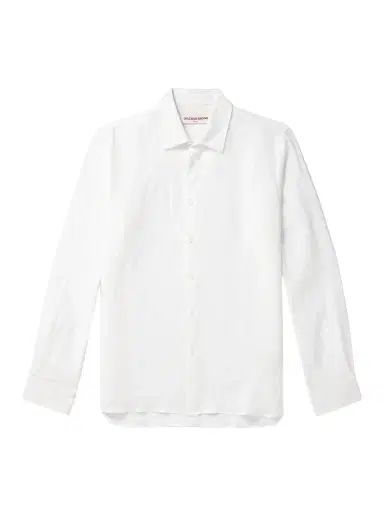 Orlebar Brown Justin Linen Shirt - Men | Thumbnail 1 Orlebar Brown Justin Linen Shirt - Men | Thumbnail 1