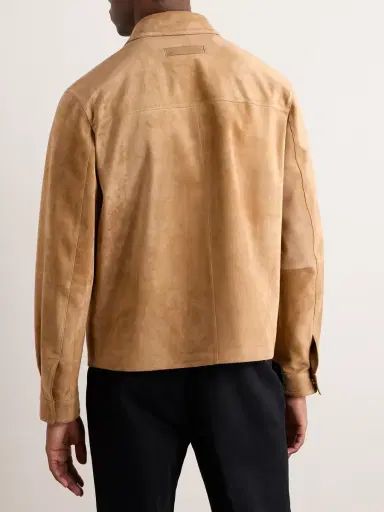 Zegna Suede Jacket - Men | Thumbnail 3 Zegna Suede Jacket - Men | Thumbnail 3