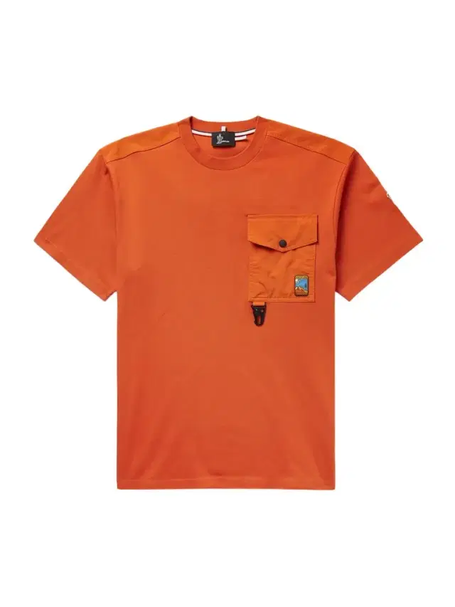 Moncler Grenoble Logo-Appliquéd Shell-Trimmed Combed Cotton-Jersey T-Shirt - Men