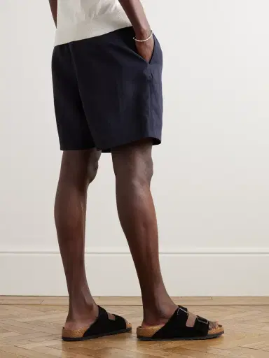 Orlebar Brown Alex Straight-Leg Linen Drawstring Shorts - Men | Thumbnail 3 Orlebar Brown Alex Straight-Leg Linen Drawstring Shorts - Men | Thumbnail 3