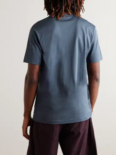 Sunspel Slim-Fit Cotton-Jersey T-Shirt - Men | Thumbnail 3
