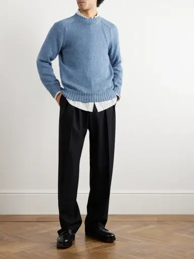 Zegna Silk, Cashmere and Linen-Blend Sweater - Men | Thumbnail 2