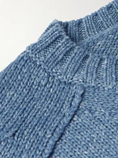 Zegna Silk, Cashmere and Linen-Blend Sweater - Men | Thumbnail 4