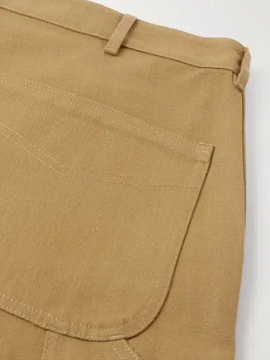 Moncler Genius Roc Nation by Jay-Z Straight-Leg Logo-Embroidered Panelled Washed Cotton-Canvas Trousers - Men | Thumbnail 4 Moncler Genius Roc Nation by Jay-Z Straight-Leg Logo-Embroidered Panelled Washed Cotton-Canvas Trousers - Men | Thumbnail 4