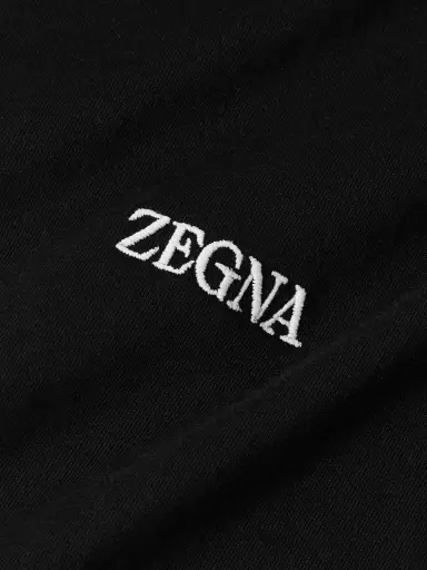 Zegna Slim-Fit Logo-Embroidered Cotton-Jersey T-Shirt - Men | Thumbnail 5 Zegna Slim-Fit Logo-Embroidered Cotton-Jersey T-Shirt - Men | Thumbnail 5