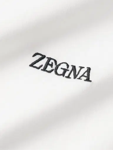 Zegna Slim-Fit Logo-Embroidered Cotton-Jersey T-Shirt - Men | Thumbnail 4 Zegna Slim-Fit Logo-Embroidered Cotton-Jersey T-Shirt - Men | Thumbnail 4