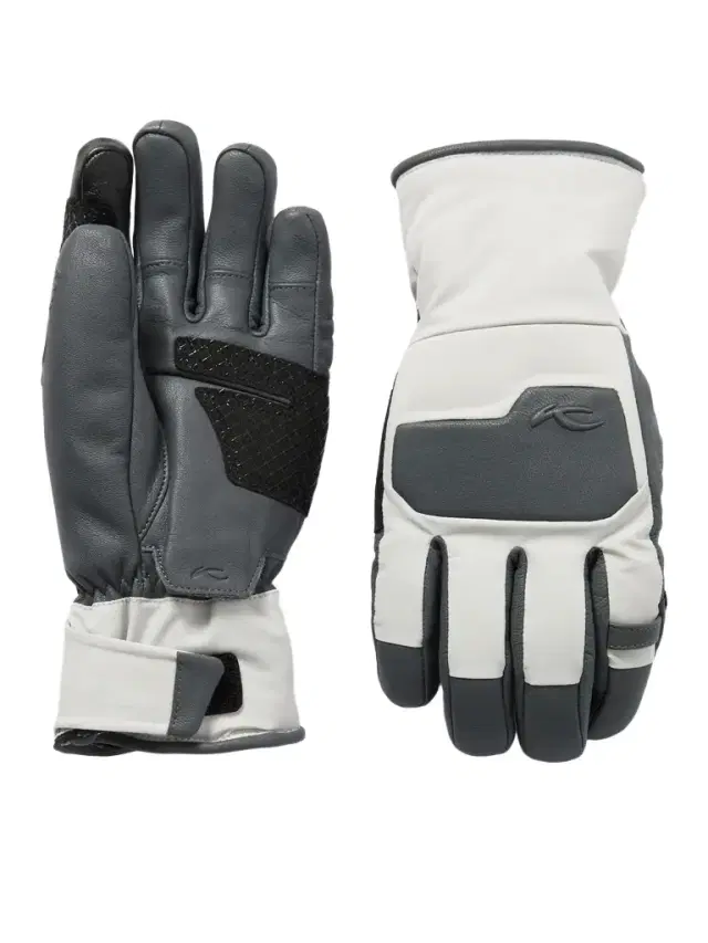 Logo-Embossed Leather and Shell Ski Gloves - Men