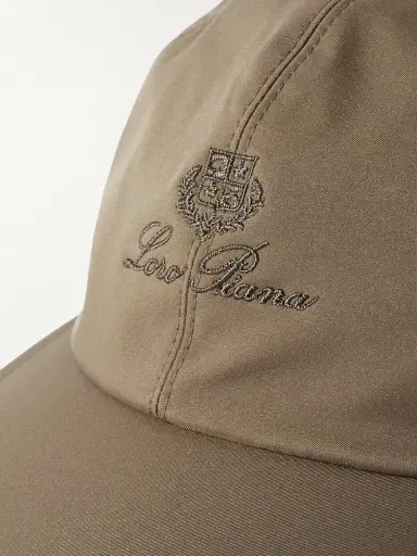 Loro Piana Logo-Embroidered Storm System® Shell Baseball Cap - Men | Thumbnail 4