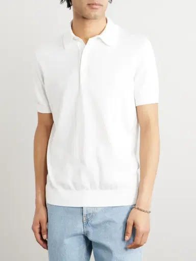 Zegna Cotton Polo Shirt - Men | Thumbnail 3 Zegna Cotton Polo Shirt - Men | Thumbnail 3