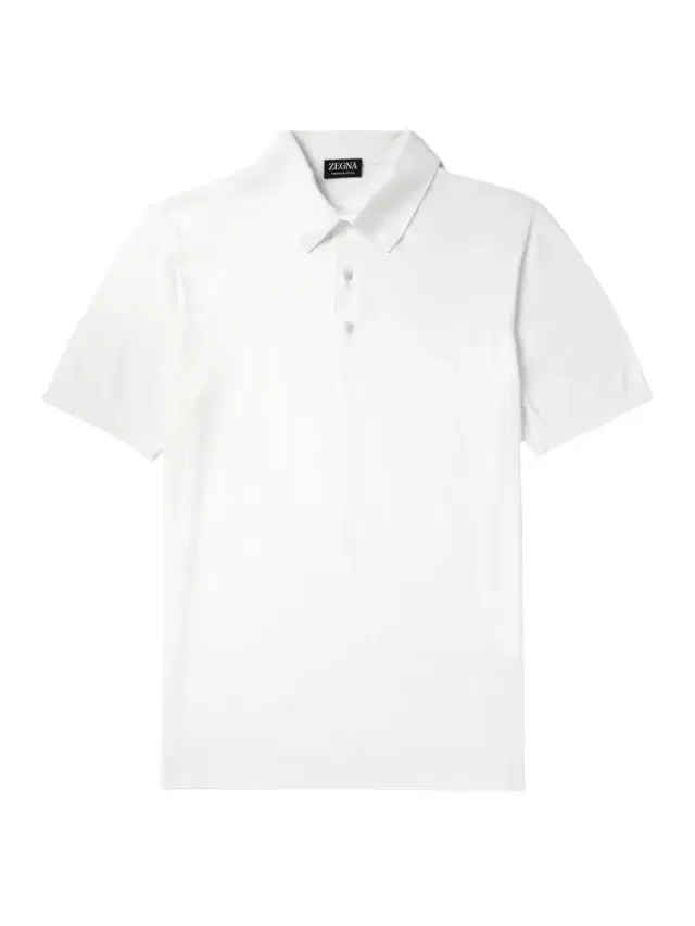Cotton Polo Shirt - Men