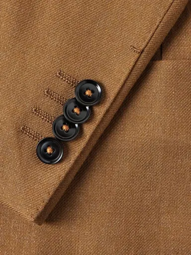 Zegna Double-Breasted Linen and Wool-Blend Suit Jacket - Men | Thumbnail 4 Zegna Double-Breasted Linen and Wool-Blend Suit Jacket - Men | Thumbnail 4