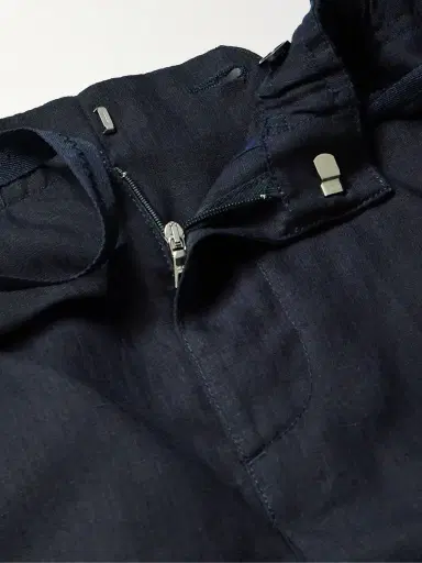 Orlebar Brown Alex Tapered Linen Drawstring Trousers - Men | Thumbnail 5
