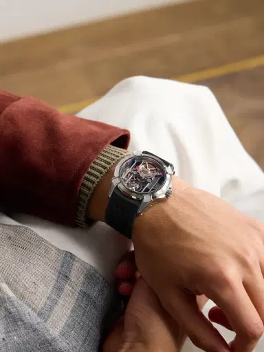 Jacob & Co. Epic X Hand-Wound Skeleton Titanium Watch, Ref. EX110.20.AA.AA.ABRUA - Men | Thumbnail 2